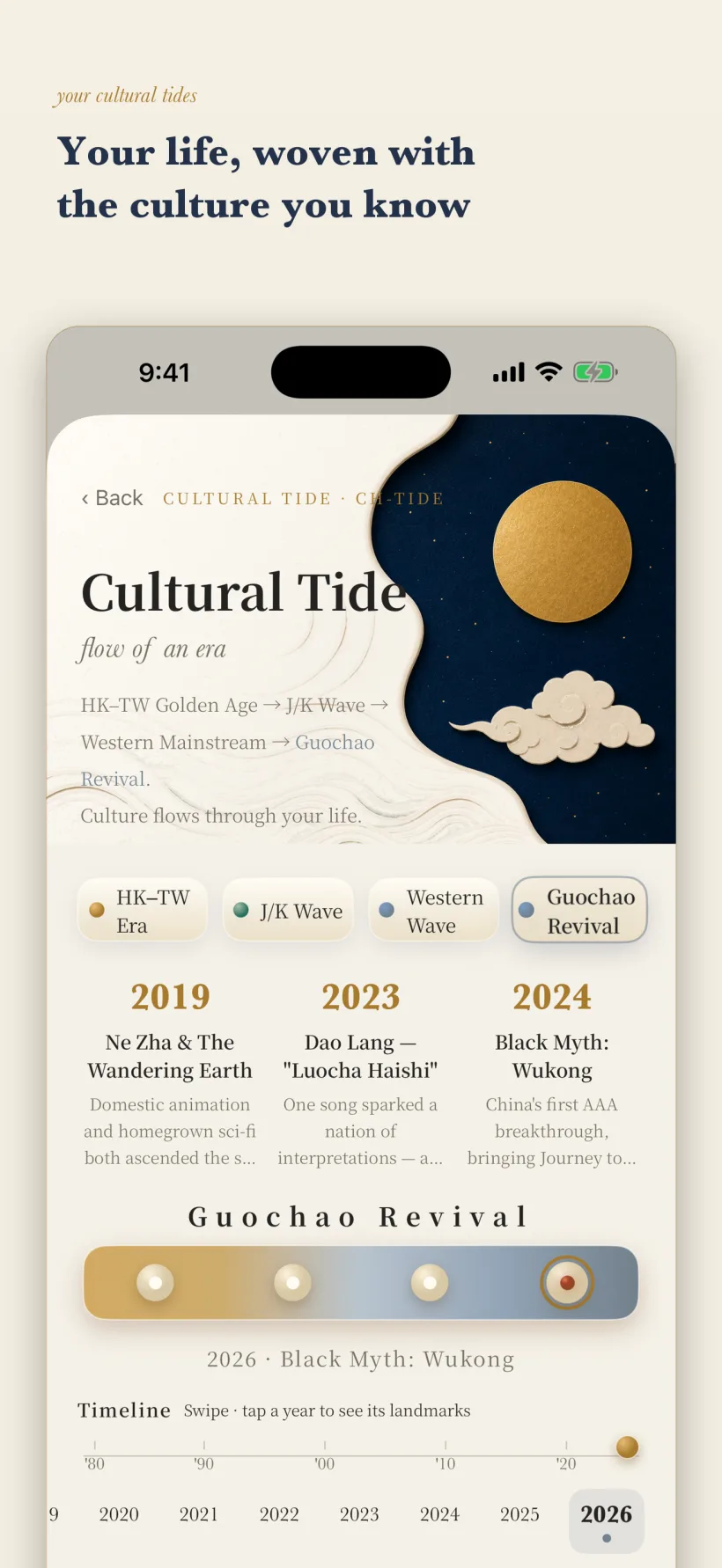 Cultural tides